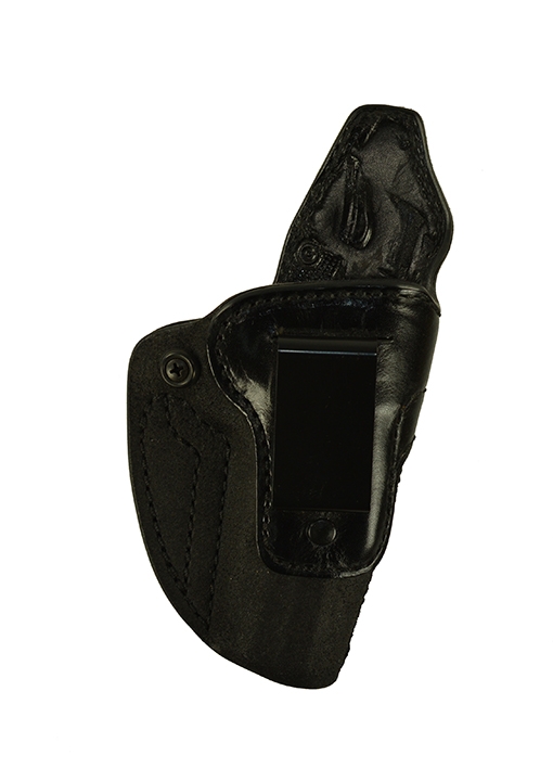 Down Under for a Browning Black Label 380 w/out Rail, r/h, Cowhide, Black, Clip