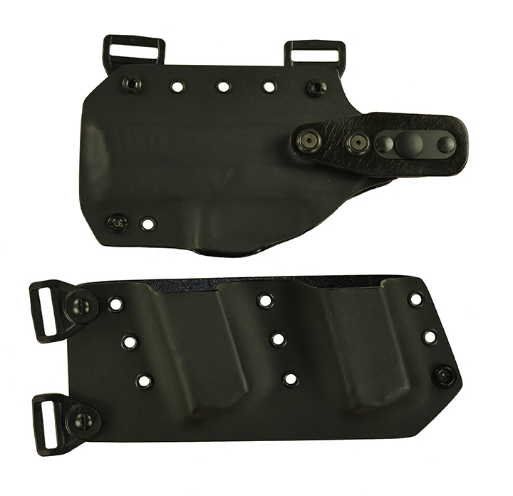 Equalizer for a H&K VP 4.09", r/h, Kydex, Black, w/ Double Mag Carrier Equalizer for a H&K VP 4.09", r/h, Kydex, Black, w/ Double Mag Carrier