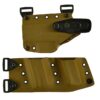 Equalizer for a Springfield XD 3", r/h, Kydex, Coyote Brown, w/ Double Mag Carrier