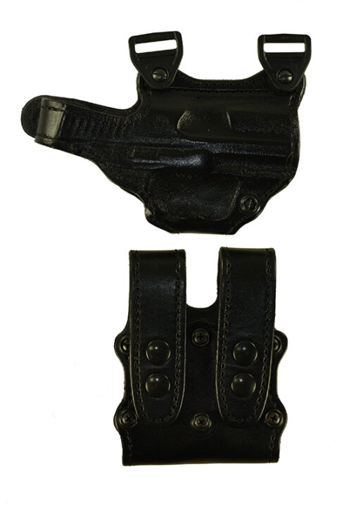 Under Taker for a H&K Compact 3.58, r/h, Cowhide, Black, Lined
