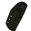 Direct Hit for a Browning 1911 22 Long Rifle 4", r/h, Black Kydex, Tan Leather Lined, Canted, Clip