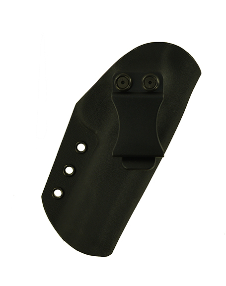 Direct Hit for a Browning 1911 22 Long Rifle 4", r/h, Black Kydex, Tan Leather Lined, Canted, Clip