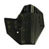 Perimeter for a Glock 17,22,31, r/h, Carbon Fiber Front, Black Back, Cant