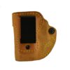 Hideaway for a Springfield Glock 42, l/h, Cowhide, Natural, Clip