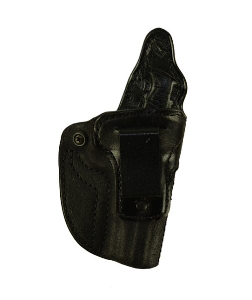 Down Under for a Browning 1911 380 Black Label 4" no rail, r/h, Cowhide, Black, Clip
