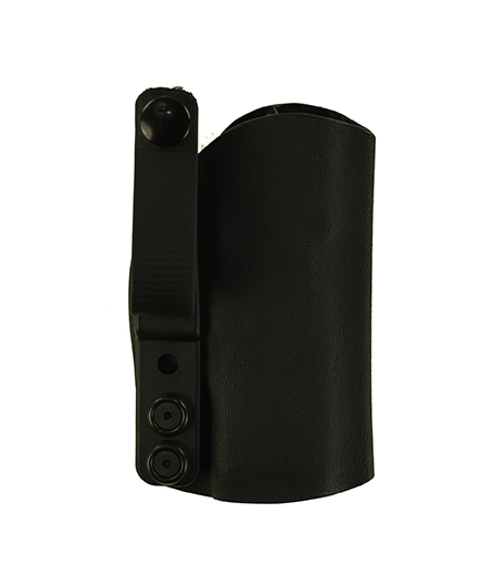Instinct Lite for a Sig 320 C 3.9", r/h, Black Kydex, Straight Drop, Webbing Belt Strap