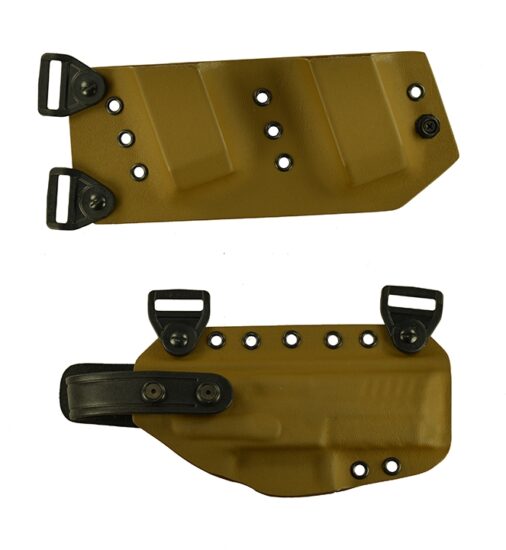 Equalizer for a H&K VP9 4", r/h, Kydex, Coyote Brown with harness