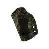 Direct Hit for a Kimber Micro 9, l/h, Hybrid, Spectra Kydex, Black Leather Lining, Clip, Canted