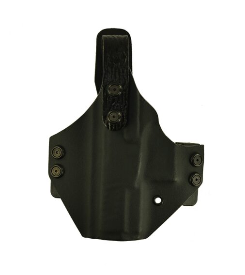 War Hammer Extreme for a Walther PPQ 4", l/h, Kydex, Black, Straight Drop, Shark Embossed Thumb Break