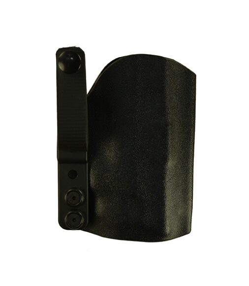 Instinct Lite for a S&W 9,40 Shield M2.0 Integrated Crimson Trace, r/h, Kydex, Black, Straight Drop, Strap