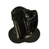 Speedy Spanky for a 1911 3.5", l/h, Cowhide, Black, Unlined