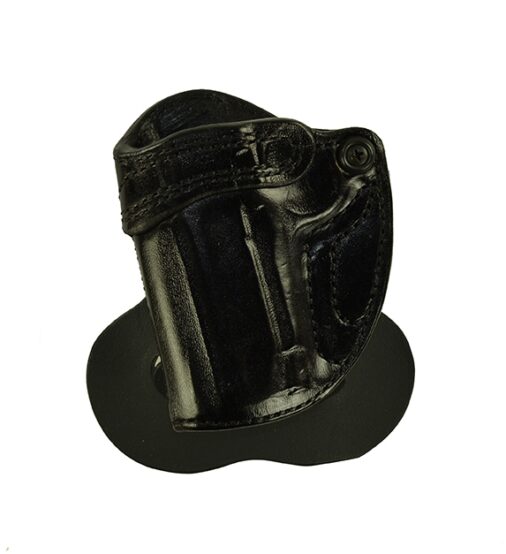 Speedy Spanky for a 1911 3.5", l/h, Cowhide, Black, Unlined