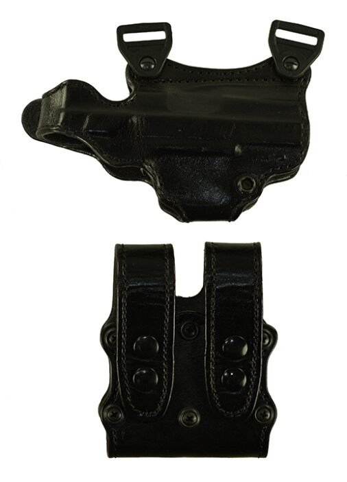 Under Taker for a CZ P09, r/h, Cowhide, Black, Lined