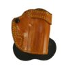 Speedy Spanky for a H&K Compact 3.58", r/h, Cowhide, Natural, Lined