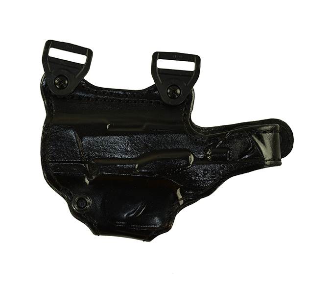 Under Taker for a Ruger P90, l/h, Cowhide, Black, Unlined - Holster Only Under Taker for a Ruger P90, l/h, Cowhide, Black, Unlined - Holster Only
