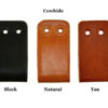 Cowhide Straps for Kydex