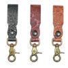 Embossed Python Key Chain