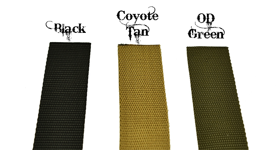 Webbing color K9 Tactical Collar