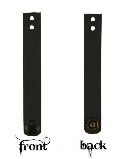 Laminated webbing, Black
